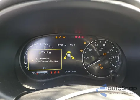 2022 Nissan Kicks Sv из США, поврежденный, VIN 3N1CP5CV4NL519627